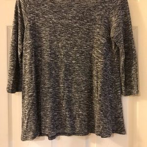 3/4 Length Sleeve Heather Gray Shirt